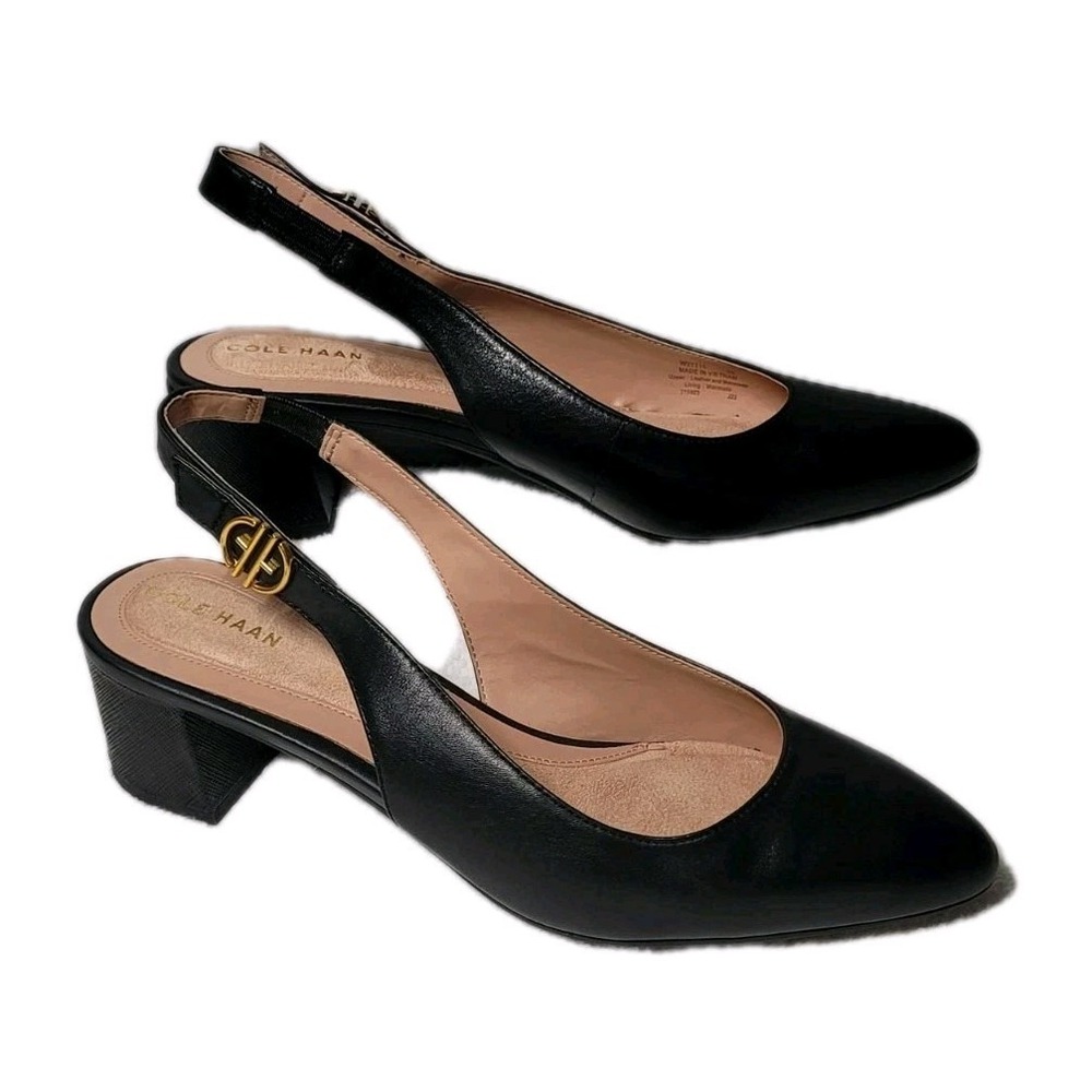 Cole Haan Go-To Slingback Pump Women's Size  8B Black